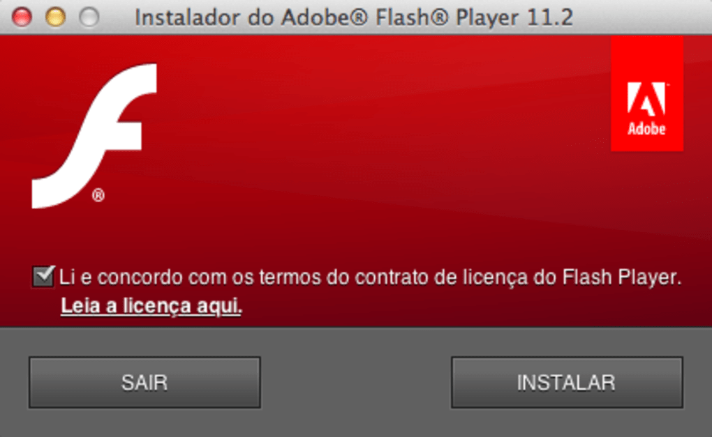 Adobe flash player update download for mac